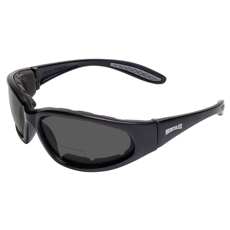 Hercules +2.00 Smoke Anti-Fog Bifocal Safety Lenses